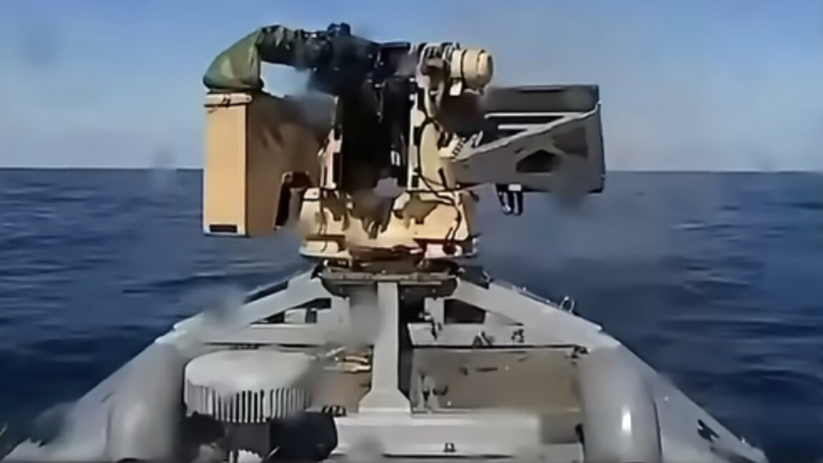 Ukraynalı Deniz Droneu Rus Kamikaze Drone Botunu Batırdı